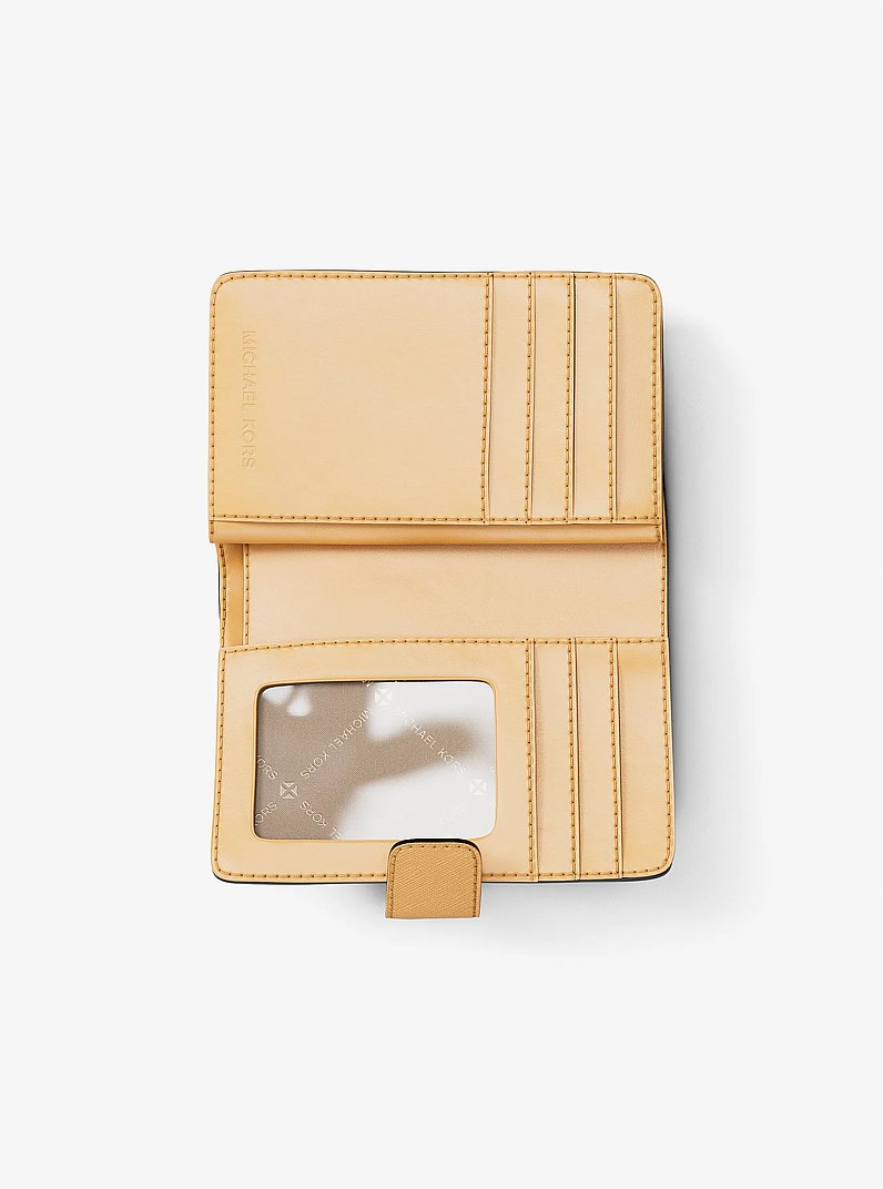 Medium Crossgrain Leather Wallet Honeywheat Honeywheat