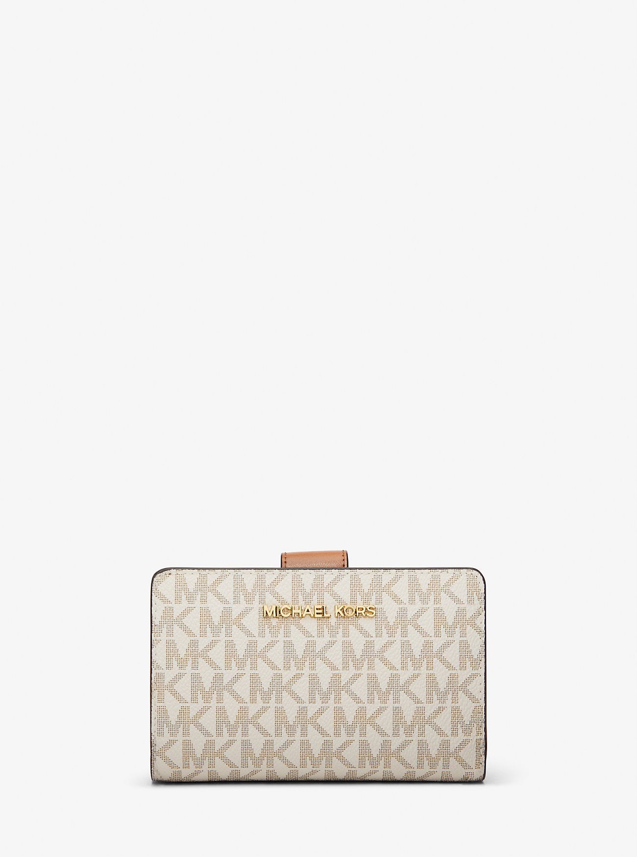 Medium Signature Logo Wallet Vanilla Vanilla