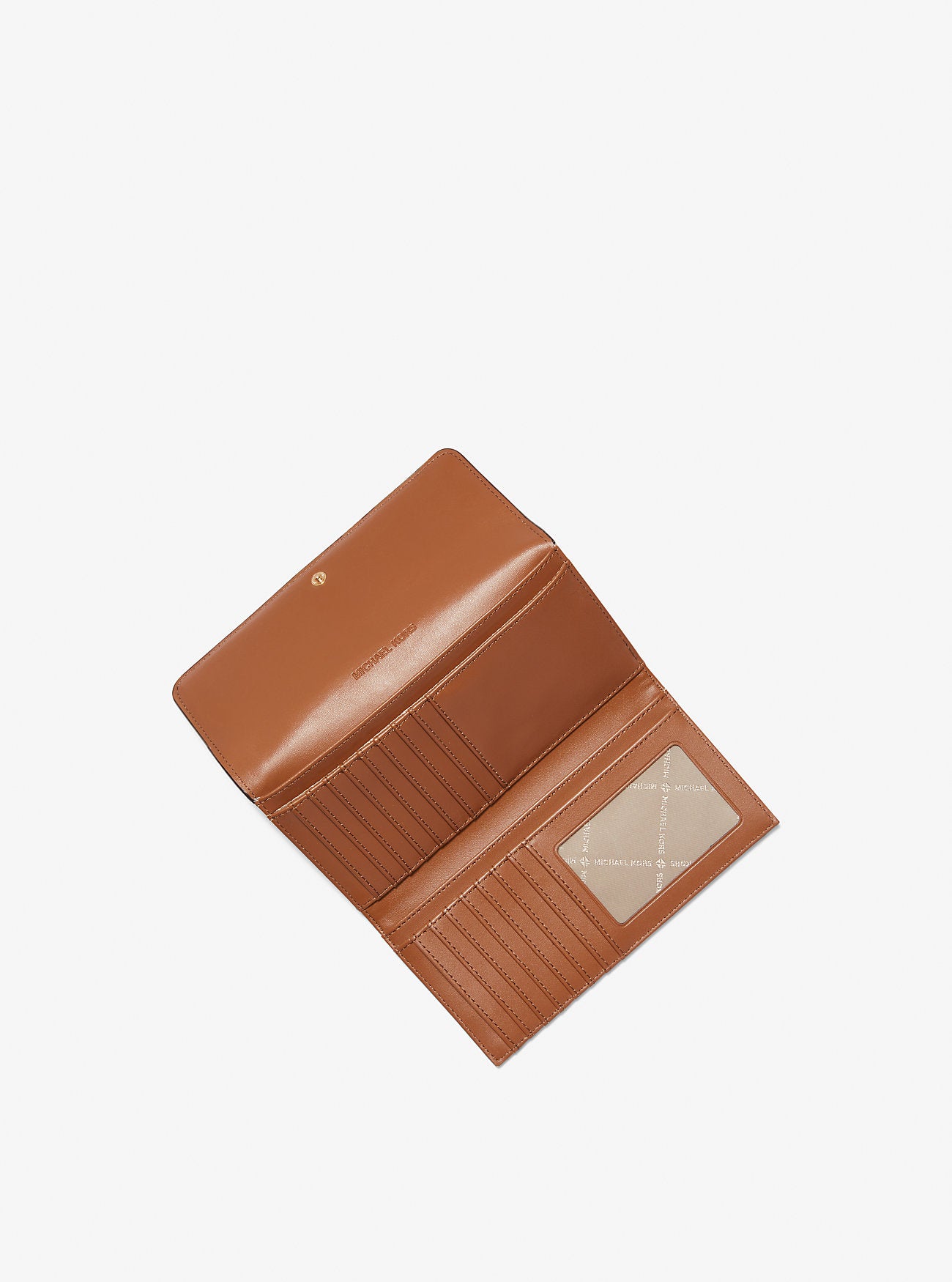 Jet Set Large Logo Trifold Wallet Vanilla Vanilla