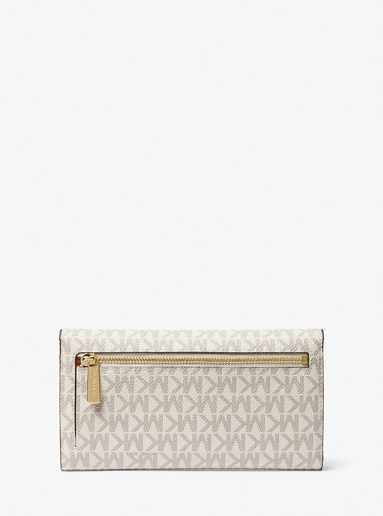 Jet Set Large Logo Trifold Wallet Vanilla Vanilla