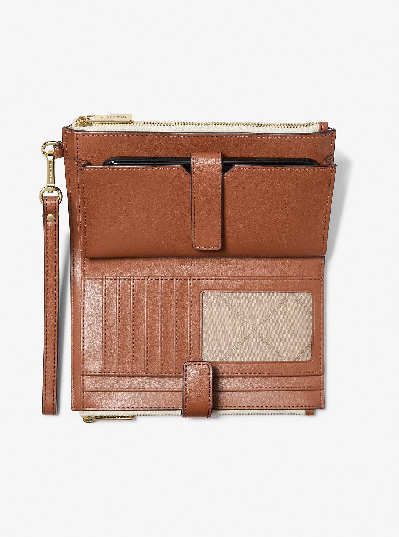 Jet Set Travel Signature Logo Smartphone Wallet Vanilla Vanilla