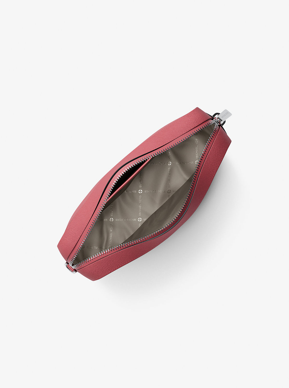 Jet Set Large Saffiano Leather Crossbody Bag Hibiscus Hibiscus