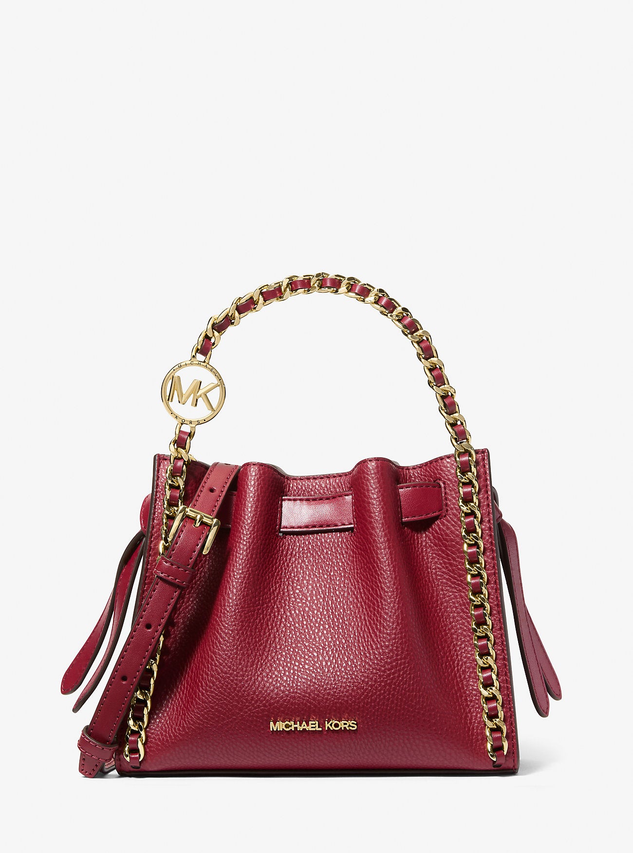 Mina Small Chain Crossbody Bag Cherry Cherry