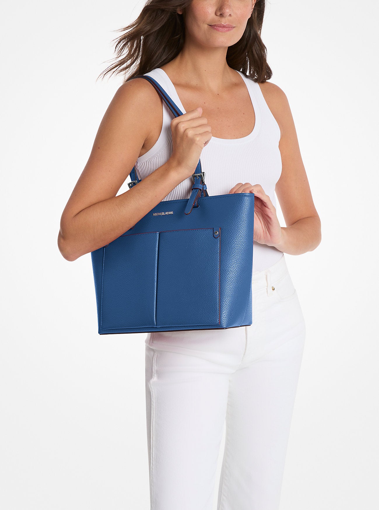 Jet Set Medium Pocket Tote Bag Galaxy Blue Galaxy Blue