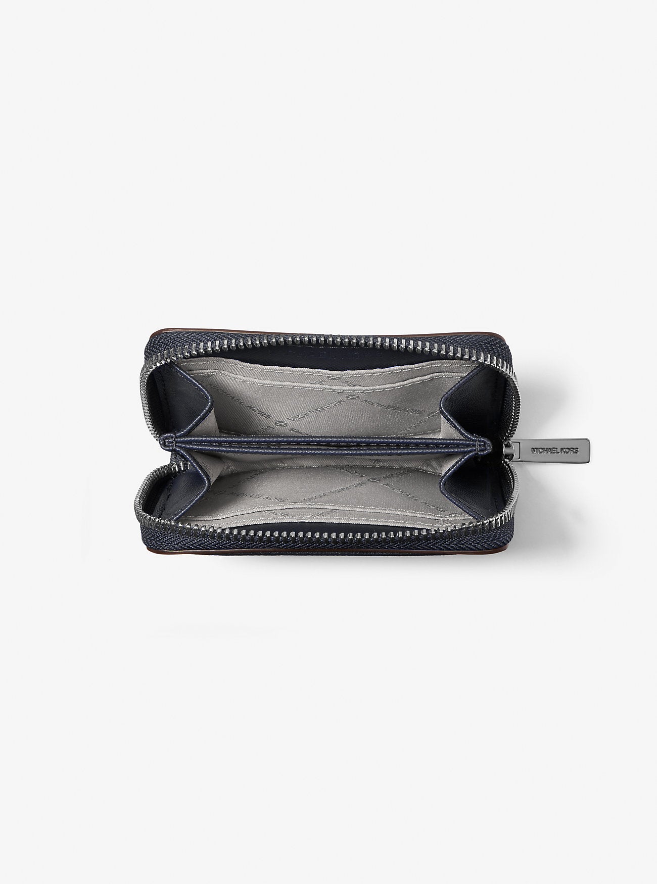 Jet Set Travel Medium Saffiano Leather Wallet Navy Navy
