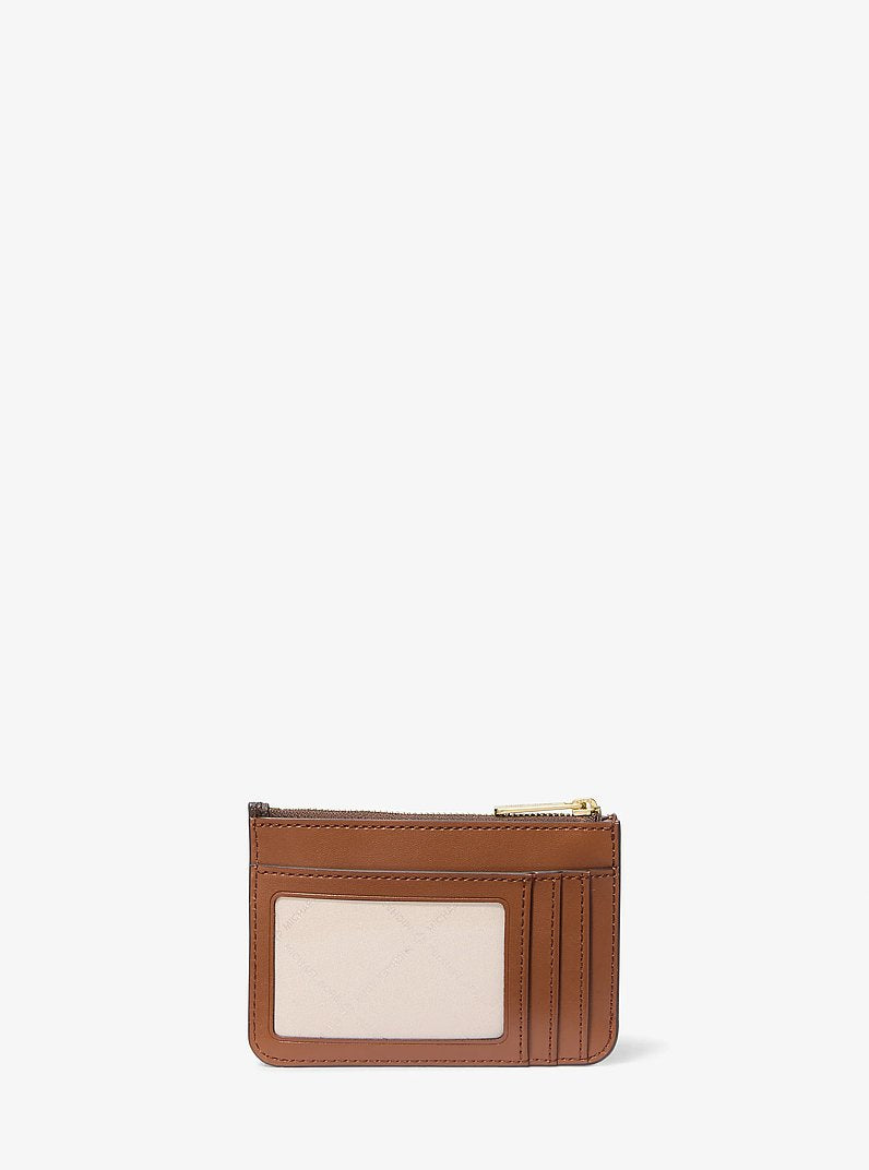 Jet Set Travel Small Signature Logo Coin Purse Brown Brown