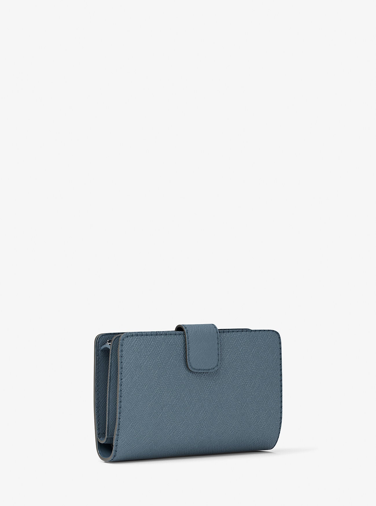 Medium Saffiano Leather Wallet Cornflower Cornflower