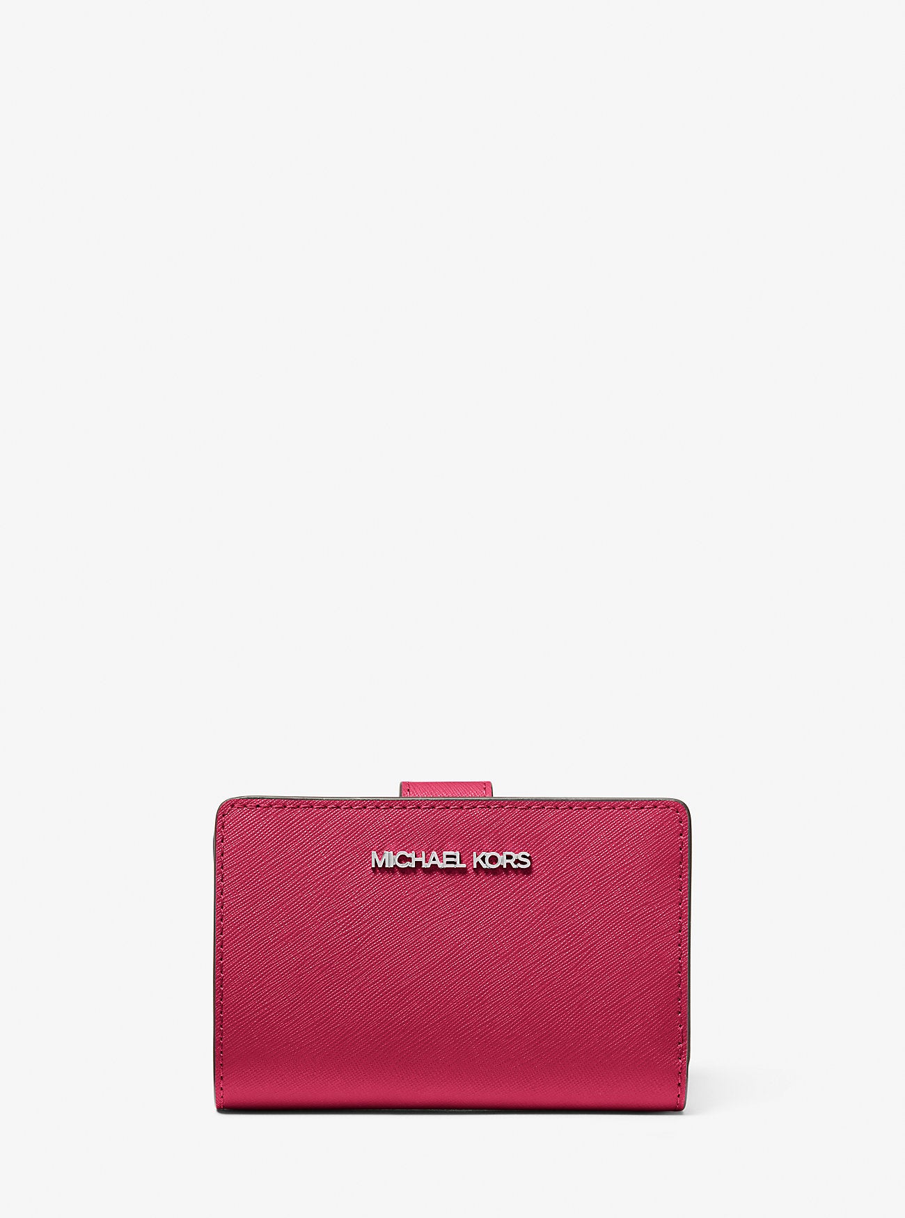 Medium Saffiano Leather Wallet Dk Raspberry Dk Raspberry