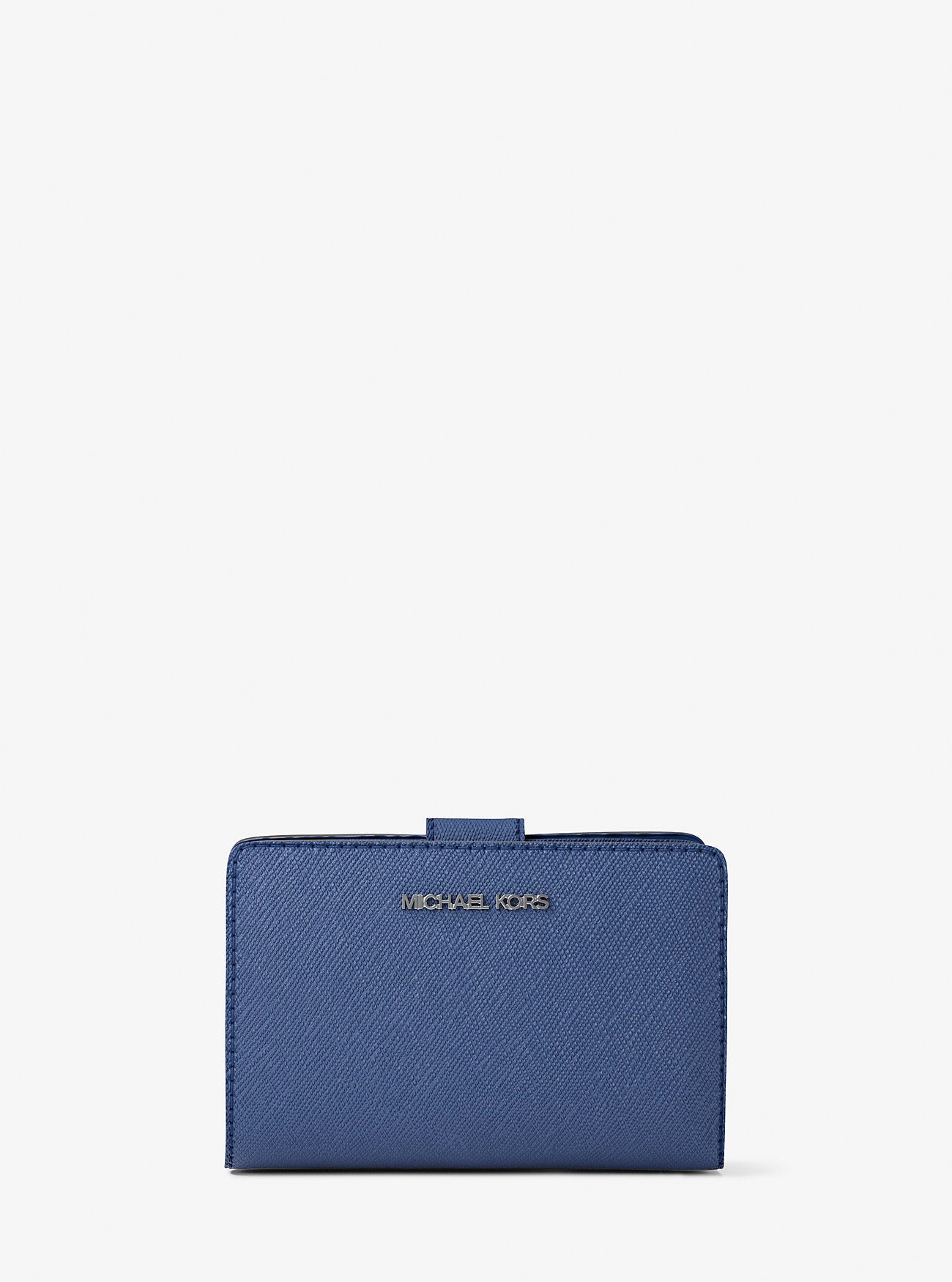 Medium Saffiano Leather Wallet Galaxy Blue Galaxy Blue