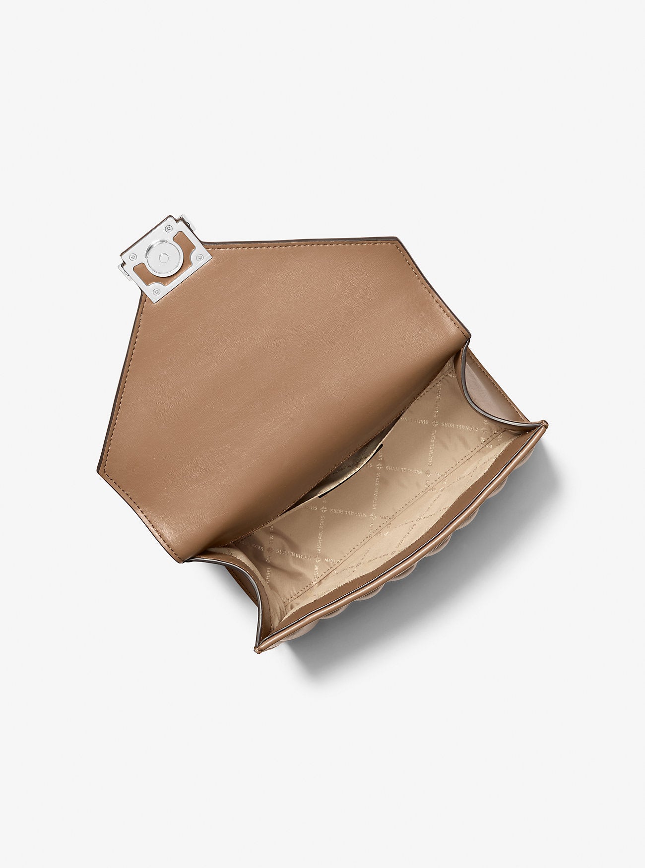 Whitney Medium Quilted Shoulder Bag Driftwood Driftwood