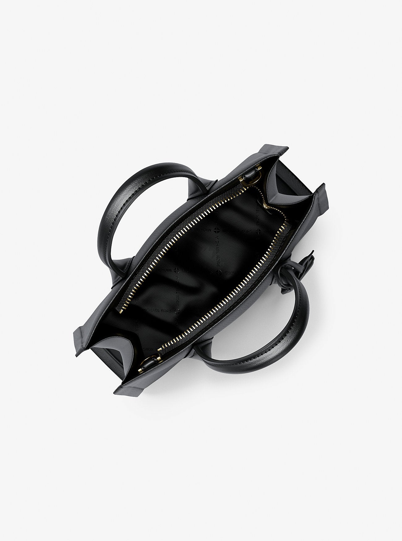 Mirella Small Pebbled Leather Convertible Crossbody Bag Black Black