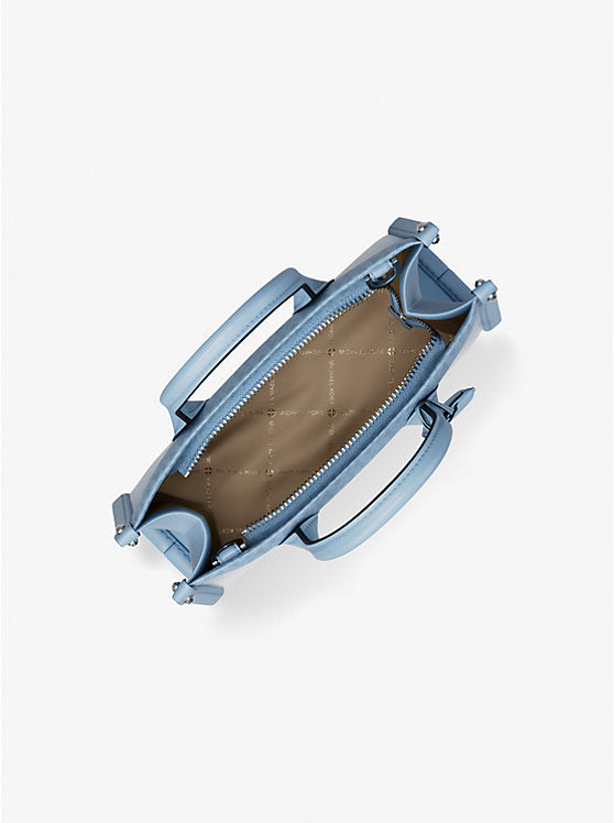 Mirella Small Ombr Signature Logo Crossbody Bag Light Sky