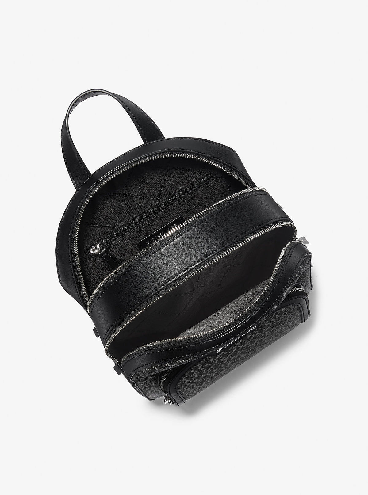 Jaycee Medium Ombre Signature Logo Backpack Black Black