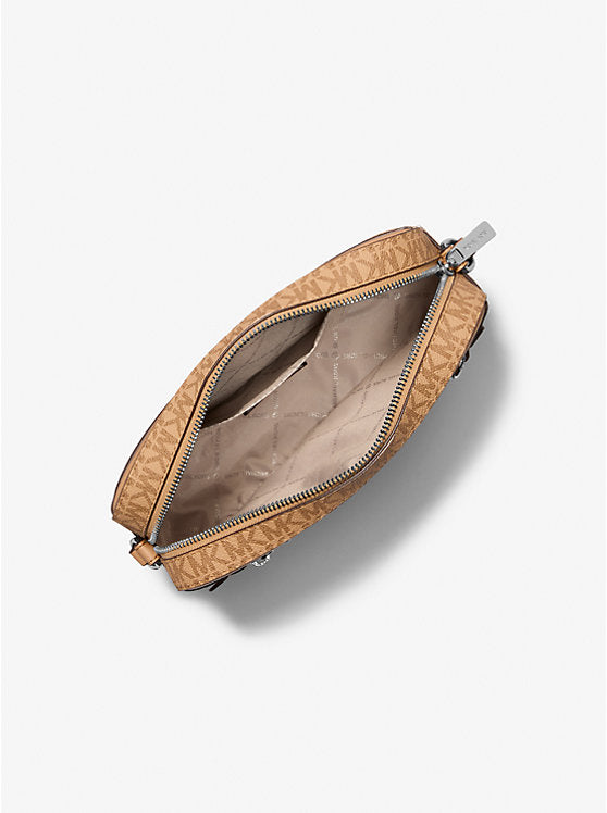 Jet Set Large Signature Logo Crossbody Bag Dragonfruit