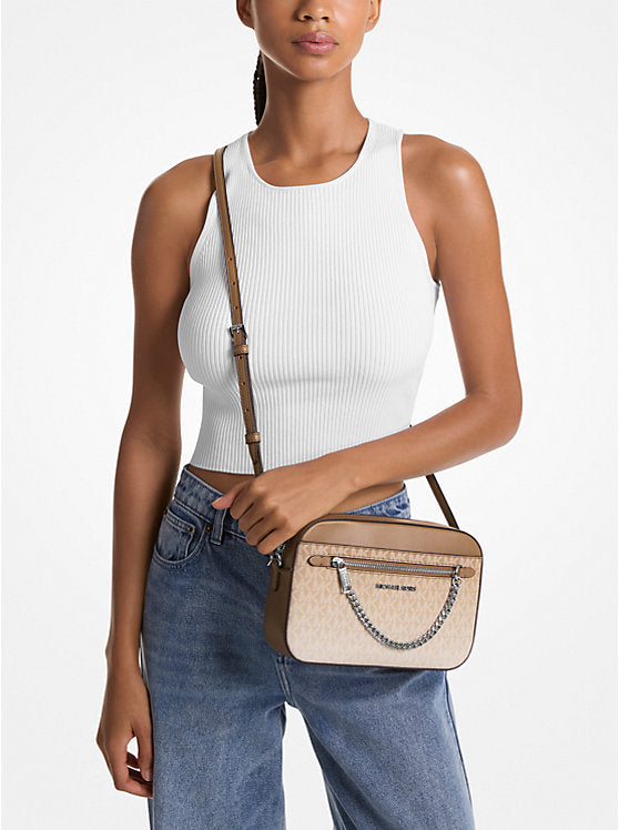 Jet Set Large Ombr Signature Logo Crossbody Body Husk