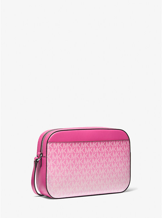 Jet Set Large Ombr Signature Logo Crossbody Body Dragonfruit