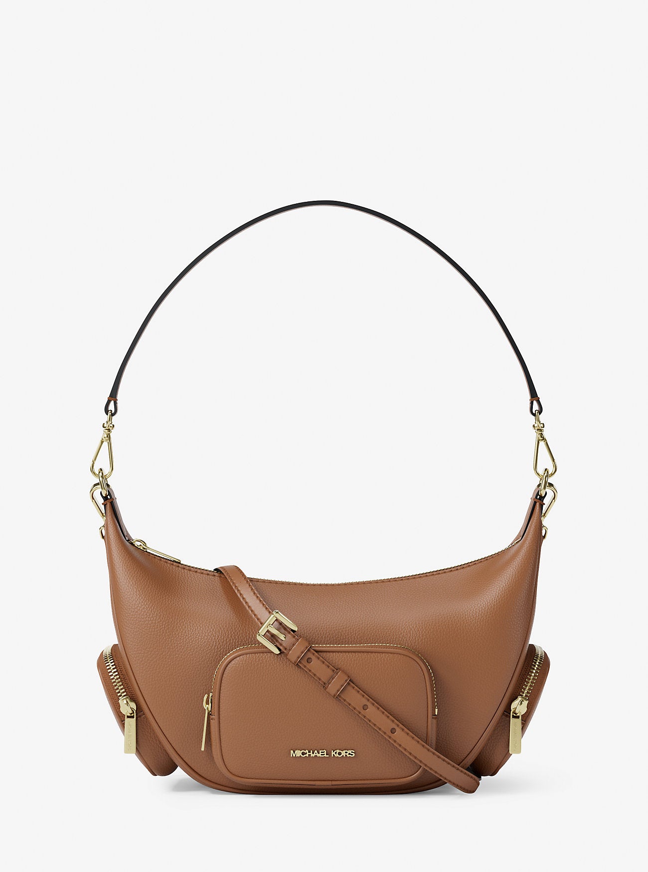 Merritt Medium Pebbled Leather Convertible Shoulder Bag Luggage Luggage