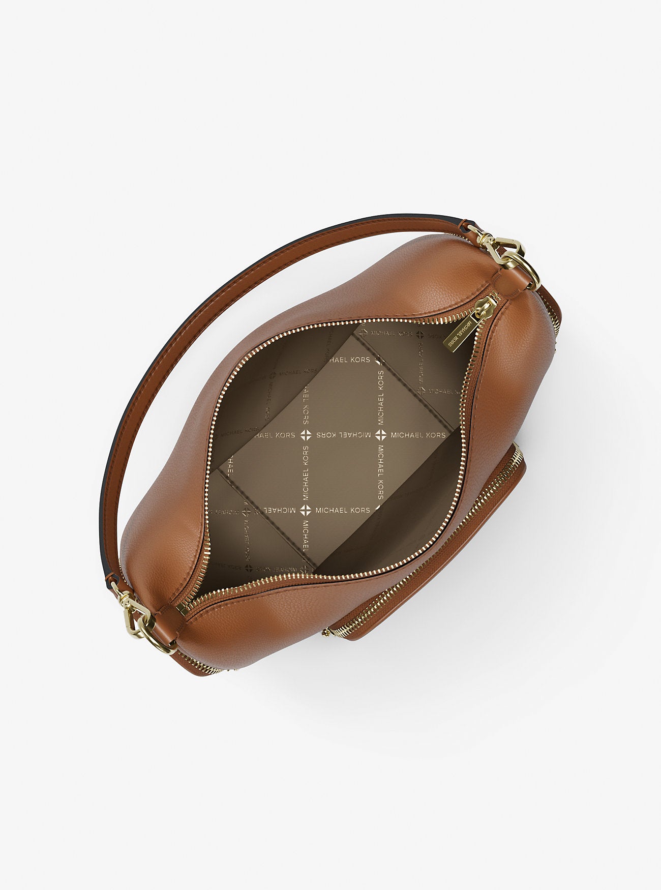 Merritt Medium Pebbled Leather Convertible Shoulder Bag Luggage Luggage