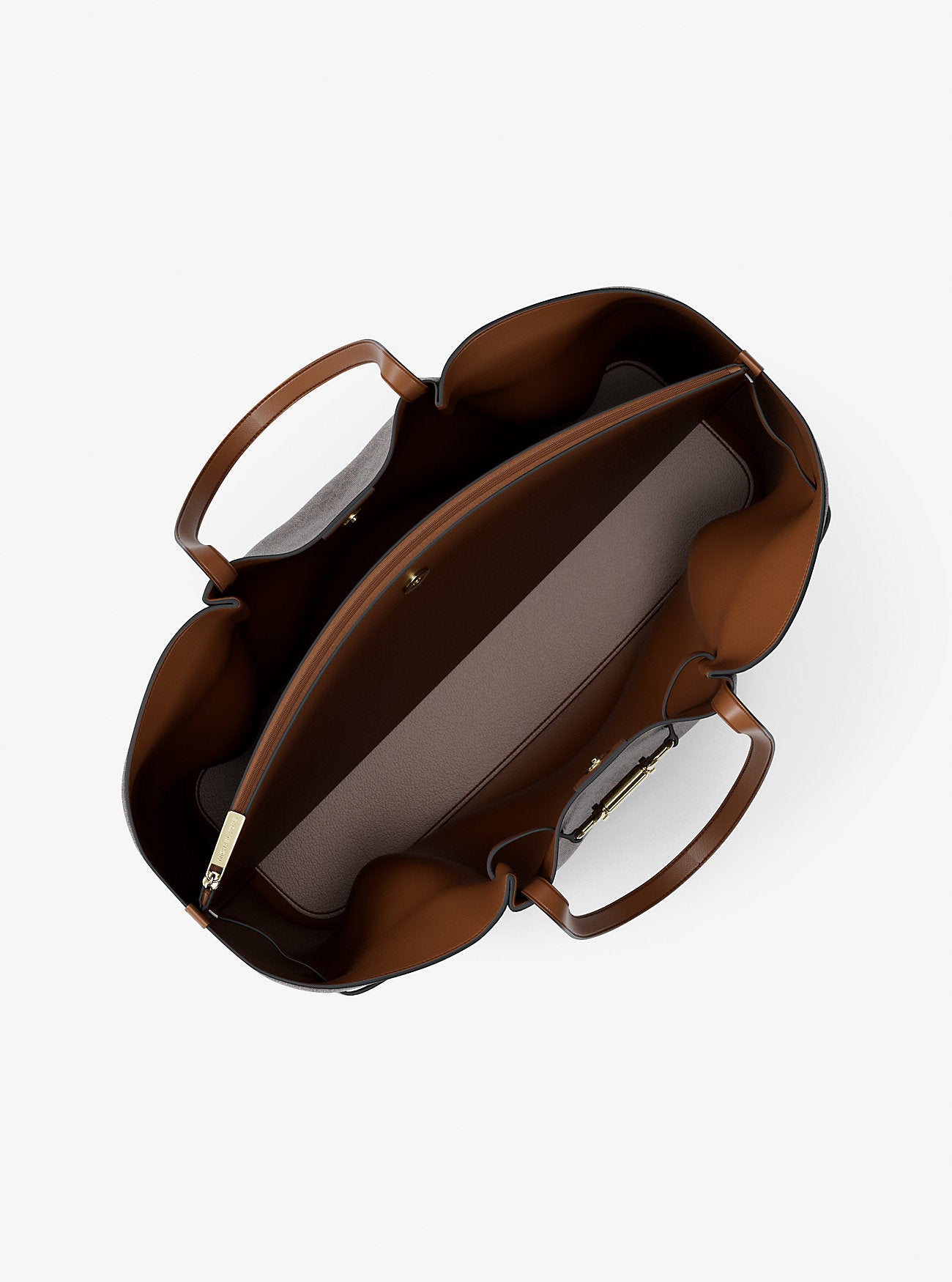 Carson Large Signature Logo Tote Bag Brown Brown