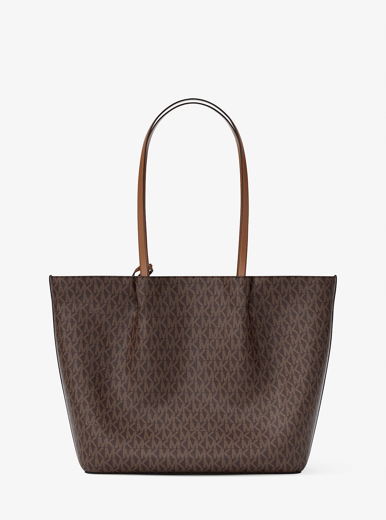 Carson Large Signature Logo Tote Bag Brown Brown