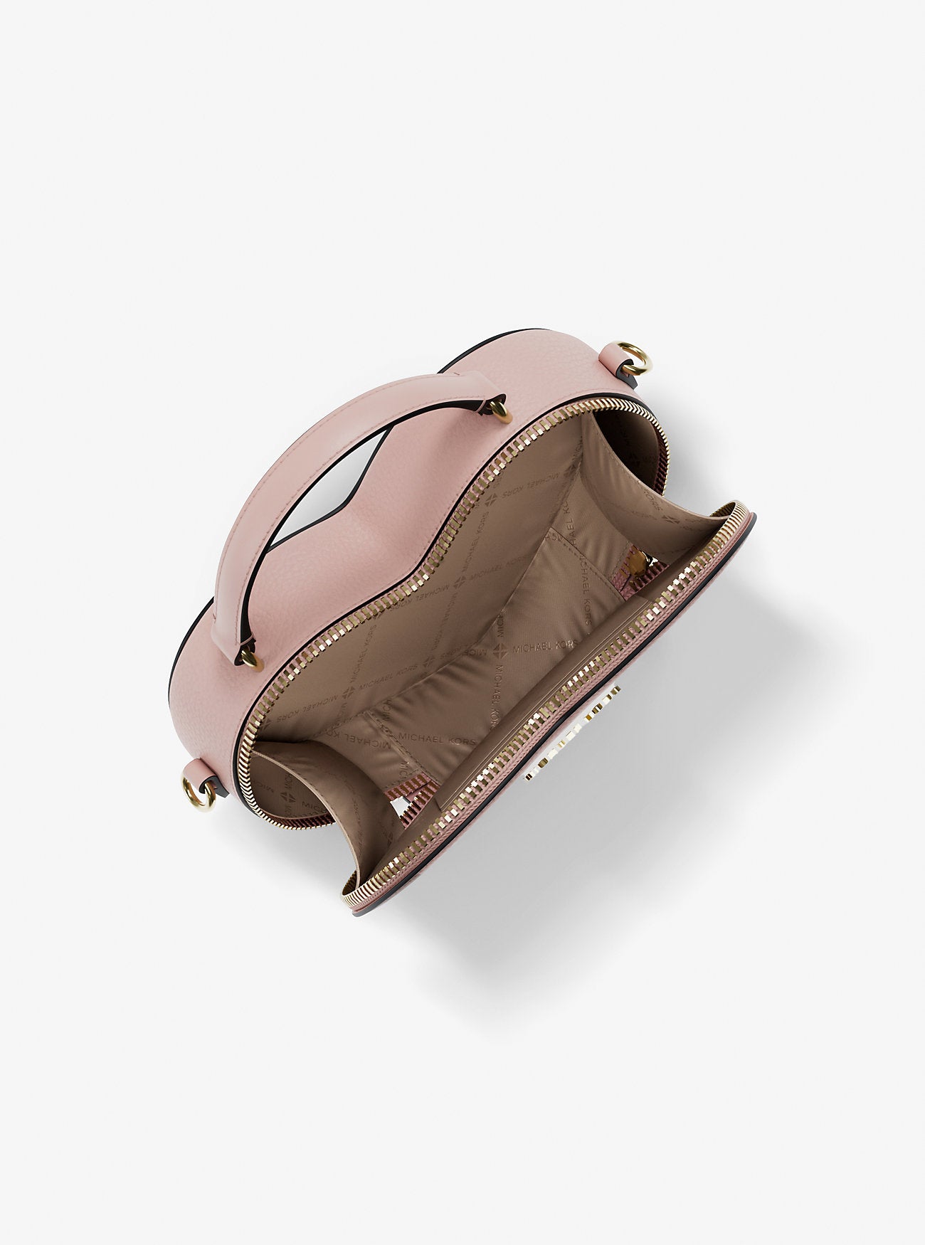 Jet Set Small Heart Crossbody Bag Powder Blush Powder Blush