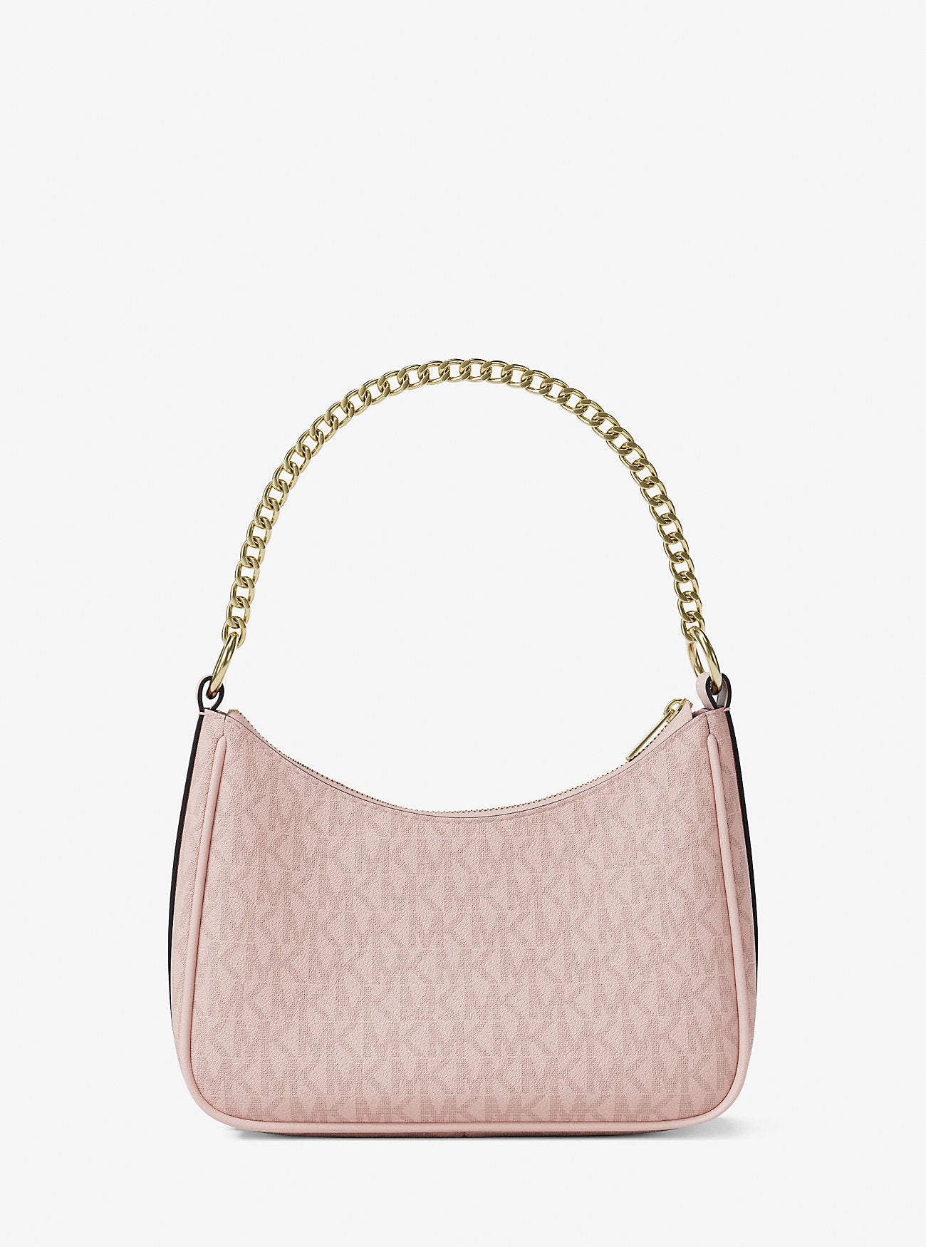 Jet Set Small Signature Logo Convertible Crossbody Bag Powder Blush Powder Blush