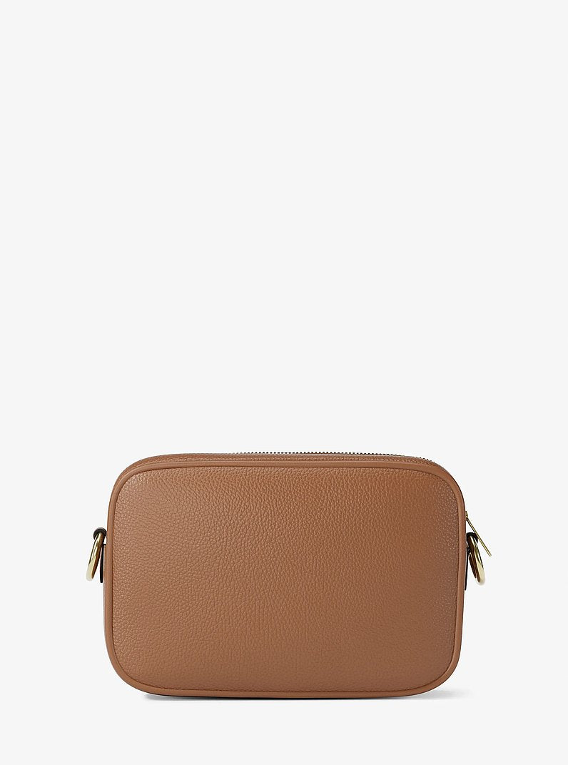 Jet Set Large Pebbled Leather Camera Crossbody Bag Luggage Luggage