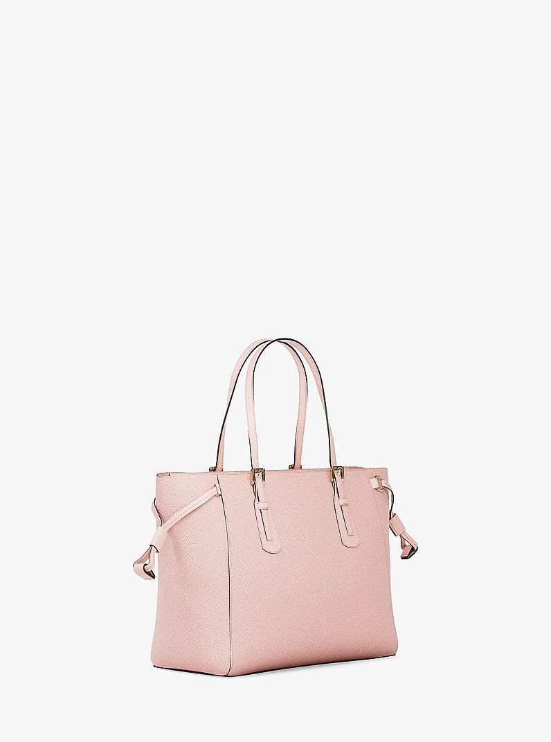 Voyager Extra-Small Saffiano Leather Convertible Crossbody Bag Powder Blush Powder Blush