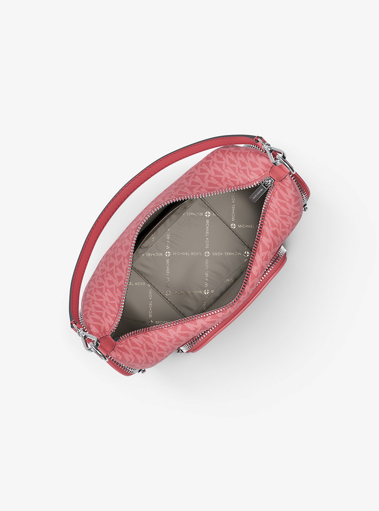 Merritt Small Signature Logo Convertible Shoulder Bag Hibiscus Hibiscus