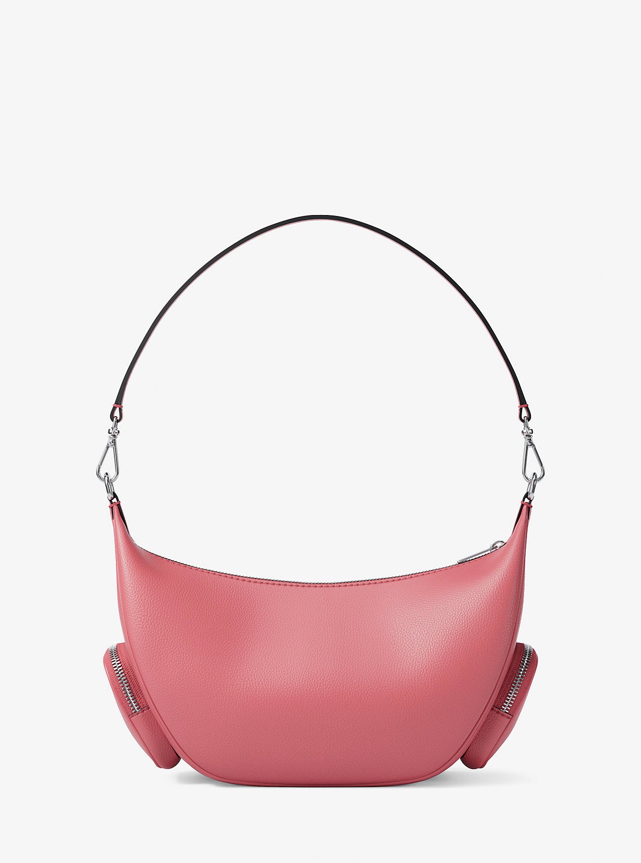 Merritt Medium Pebbled Leather Convertible Shoulder Bag Hibiscus Hibiscus