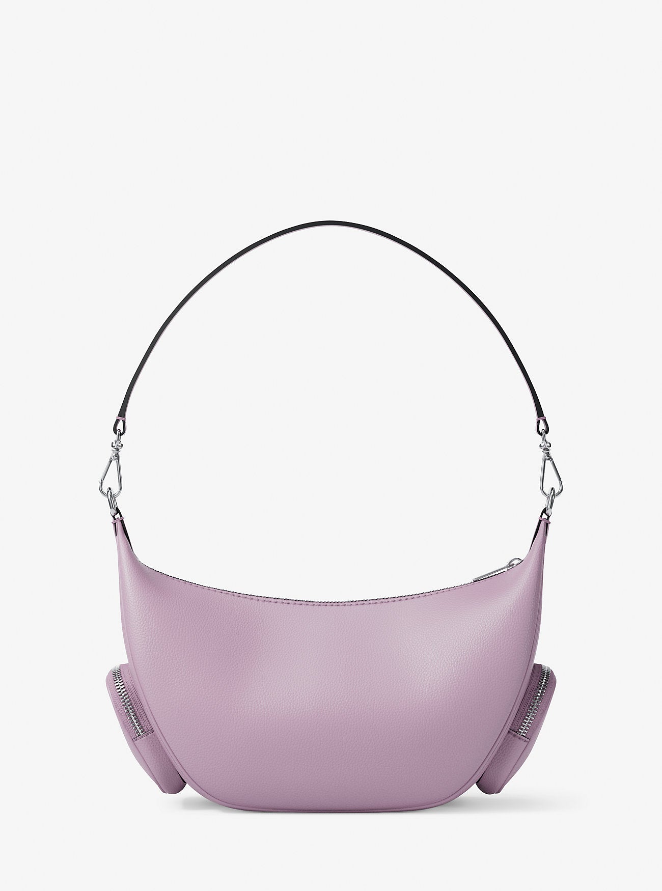 Merritt Medium Pebbled Leather Convertible Shoulder Bag Lt Quartz Lt Quartz