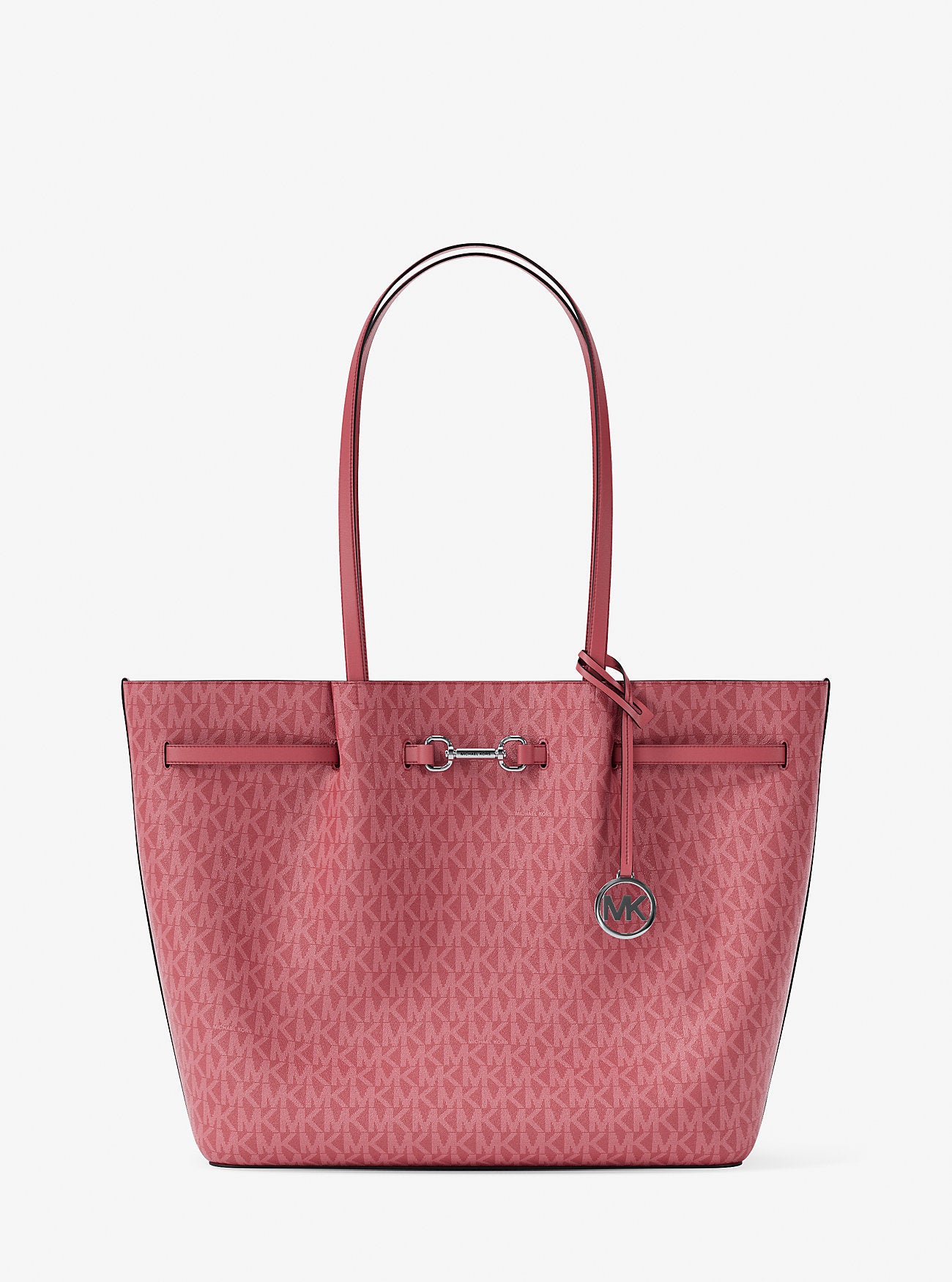 Carson Large Signature Logo Tote Bag Hibiscus Hibiscus