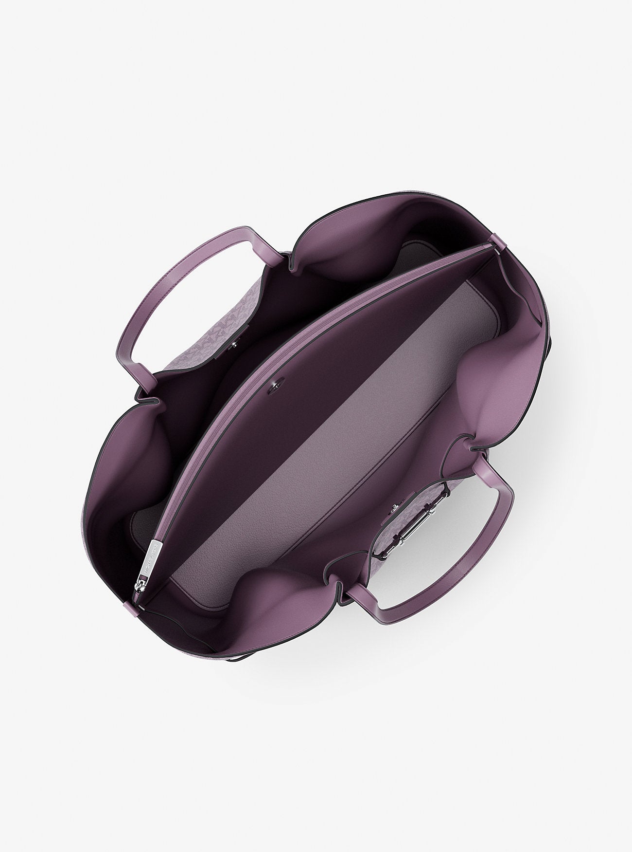 Carson Large Signature Logo Tote Bag Lt Quartz Lt Quartz