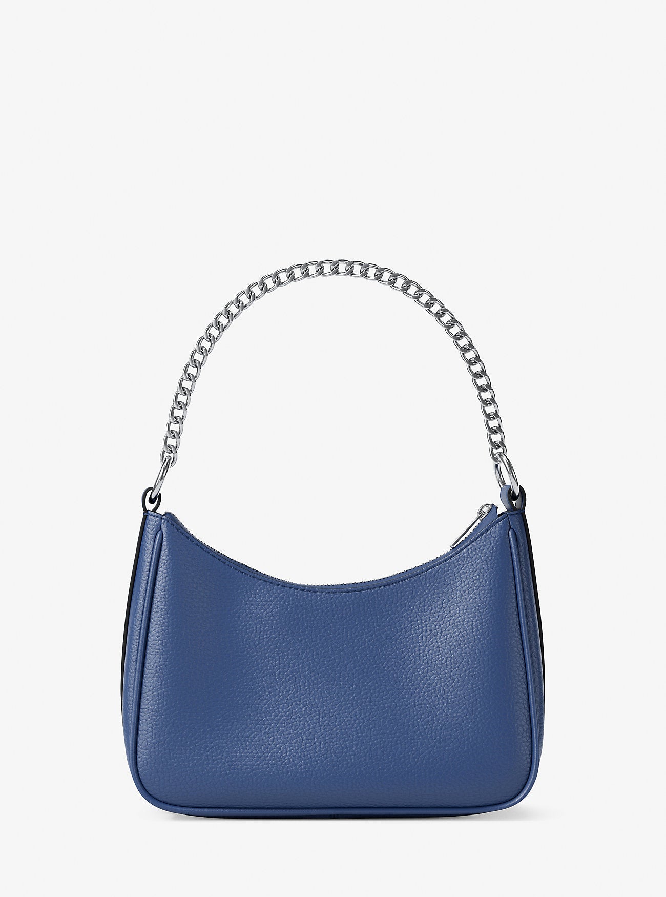 Jet Set Large Pebbled Leather Convertible Crossbody Bag Galaxy Blue Galaxy Blue