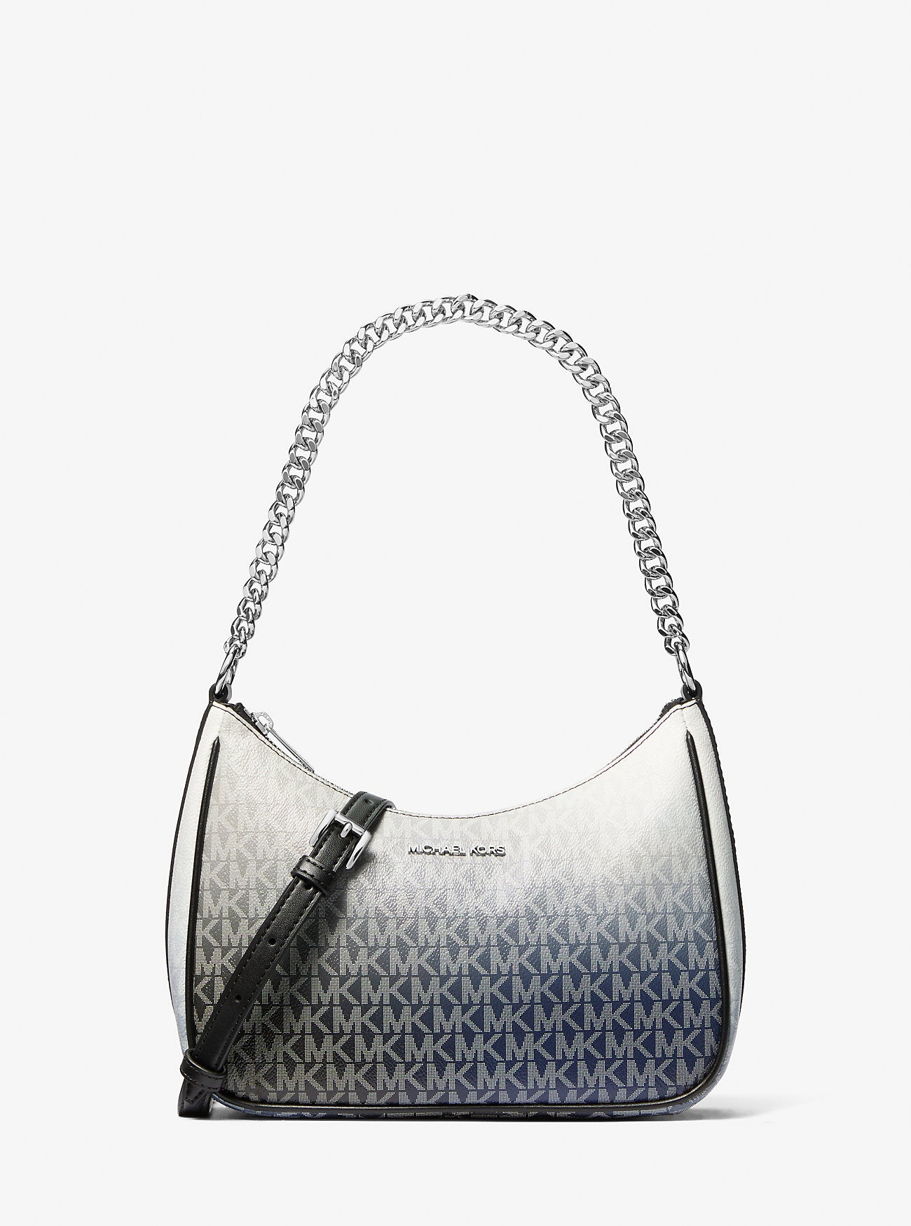 Jet Set Large Ombre Signature Logo Pochette Black Combo Black Combo