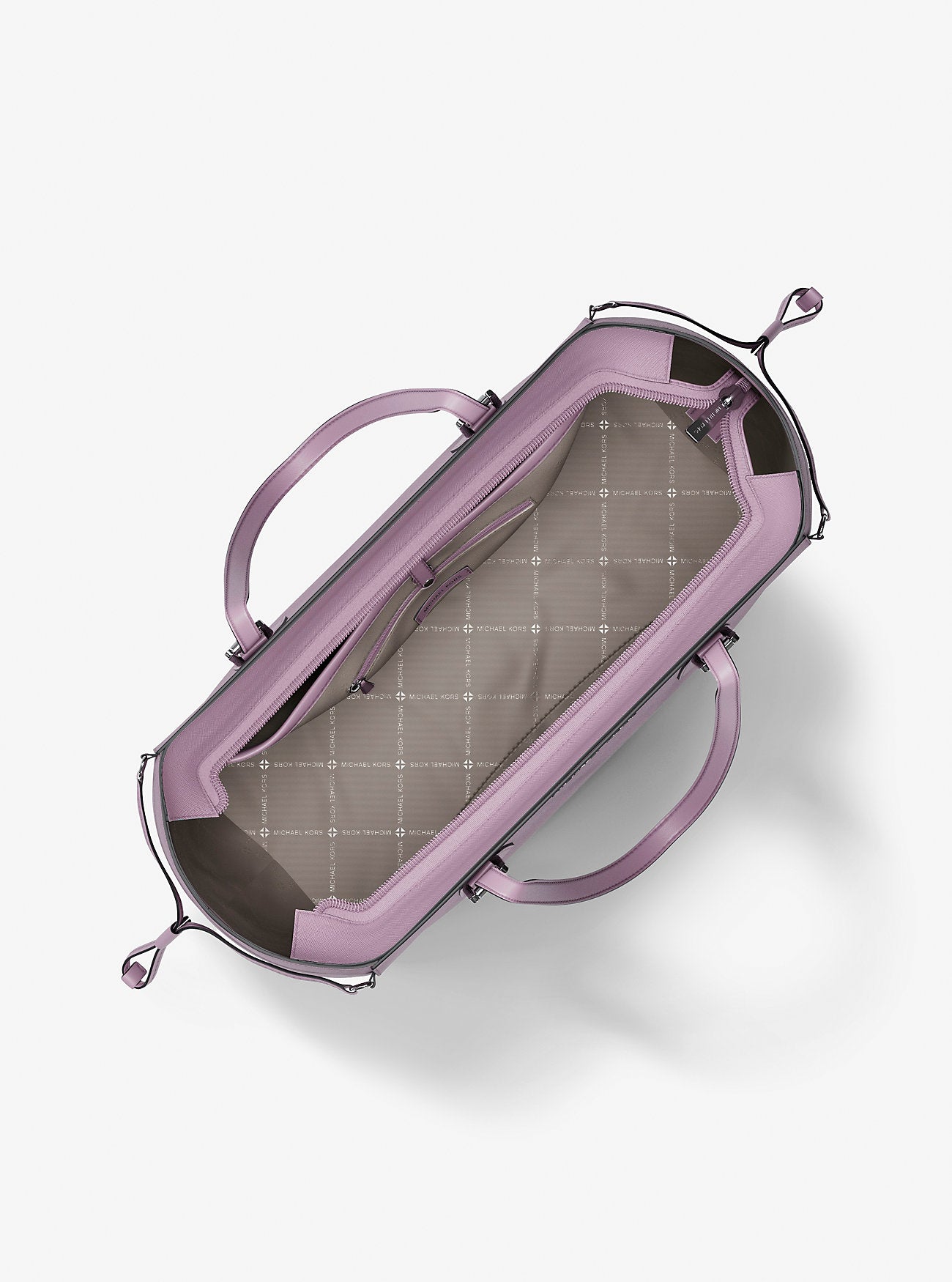 Voyager Large Saffiano Leather Tote Bag Lt Quartz Lt Quartz