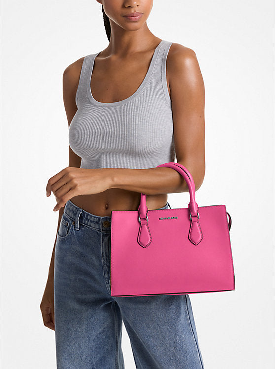 Sheila Medium Satchel Dragonfruit