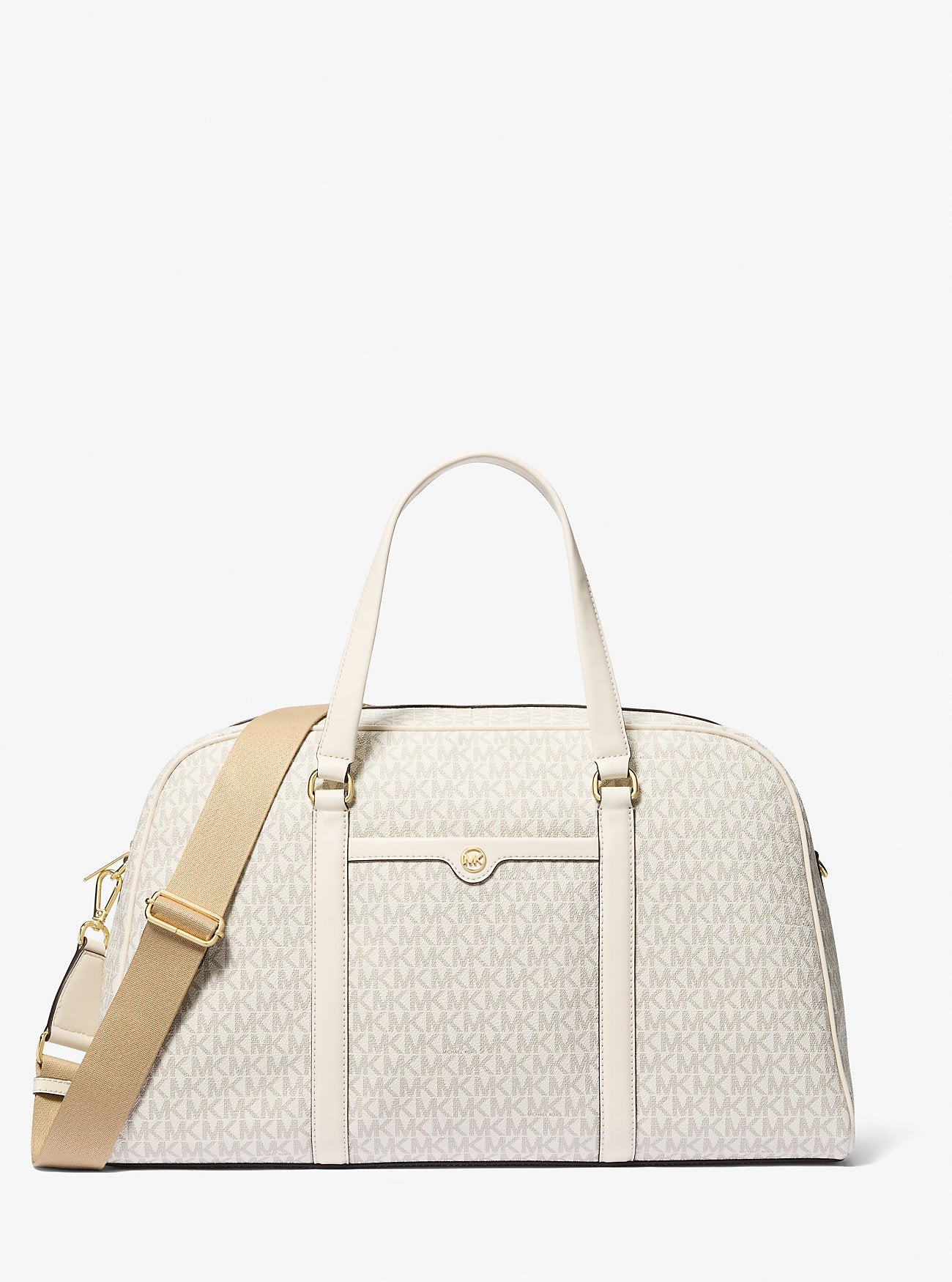 Jet Set Travel Extra-Large Signature Logo Weekender Bag Lt Crm Multi Lt Crm Multi