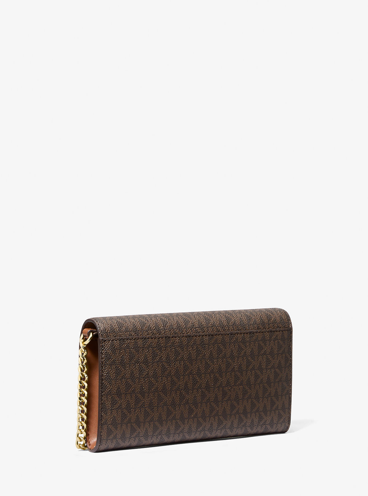 Carson Large Signature Logo Convertible Crossbody Bag Brown Brown