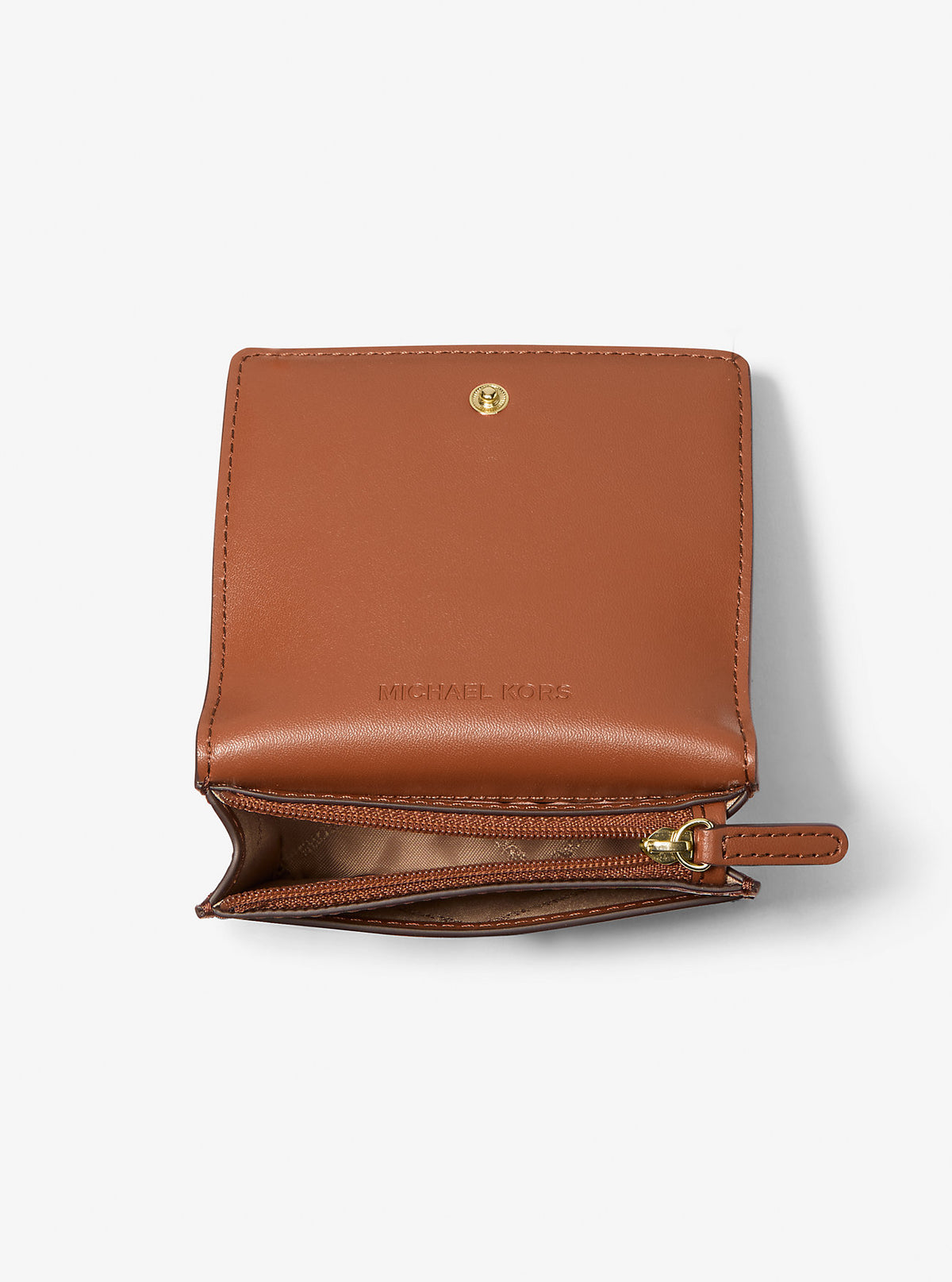 Carson Small Pebbled Leather Wallet Luggage Luggage