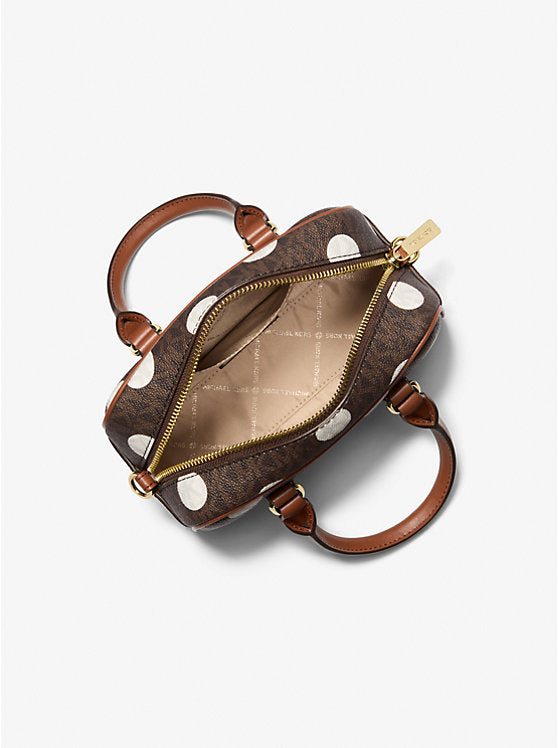 Thompson Extra-Small Polka Dot Signature Logo Satchel Luggage