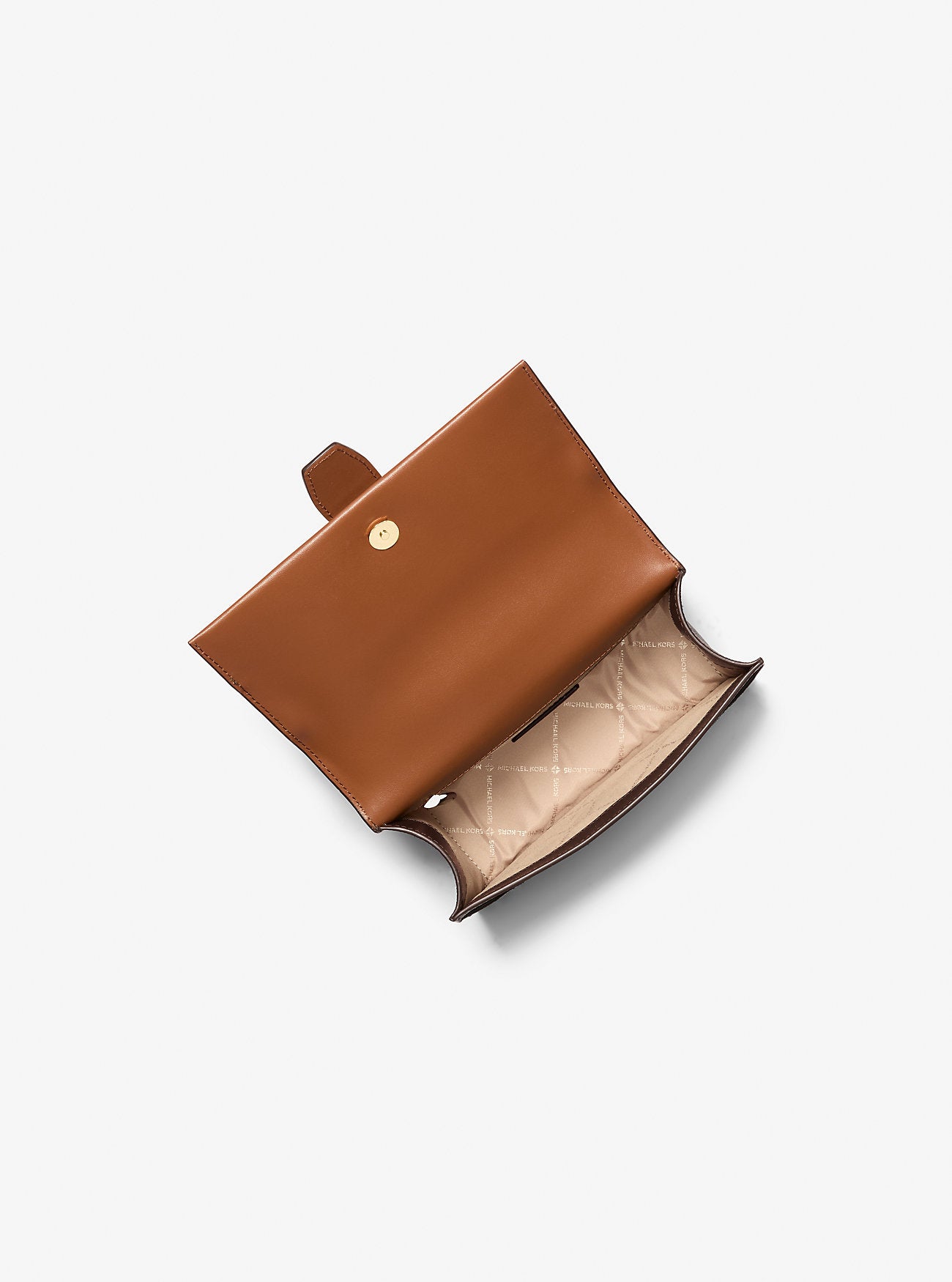 Greenwich Small Color-Block Signature Logo Crossbody Bag Brown Multi Brown Multi