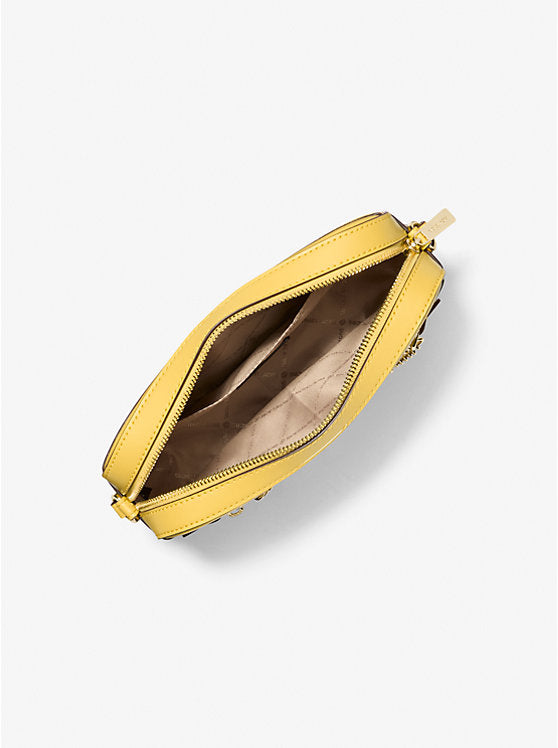 Jet Set Large Ombr Signature Logo Crossbody Bag Daisy Yellow