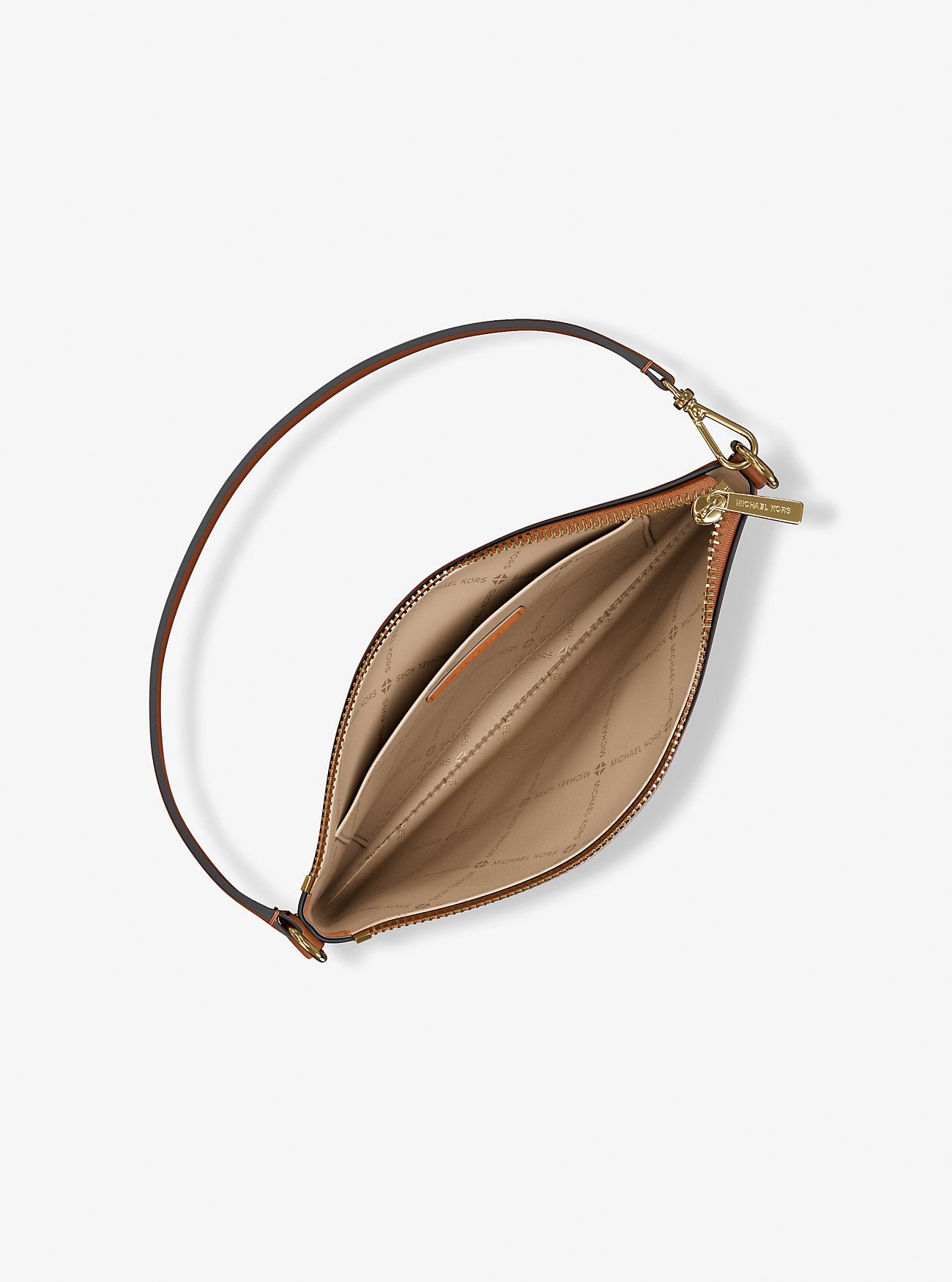 Jet Set Small Pebbled Leather Convertible Wristlet Luggage Luggage