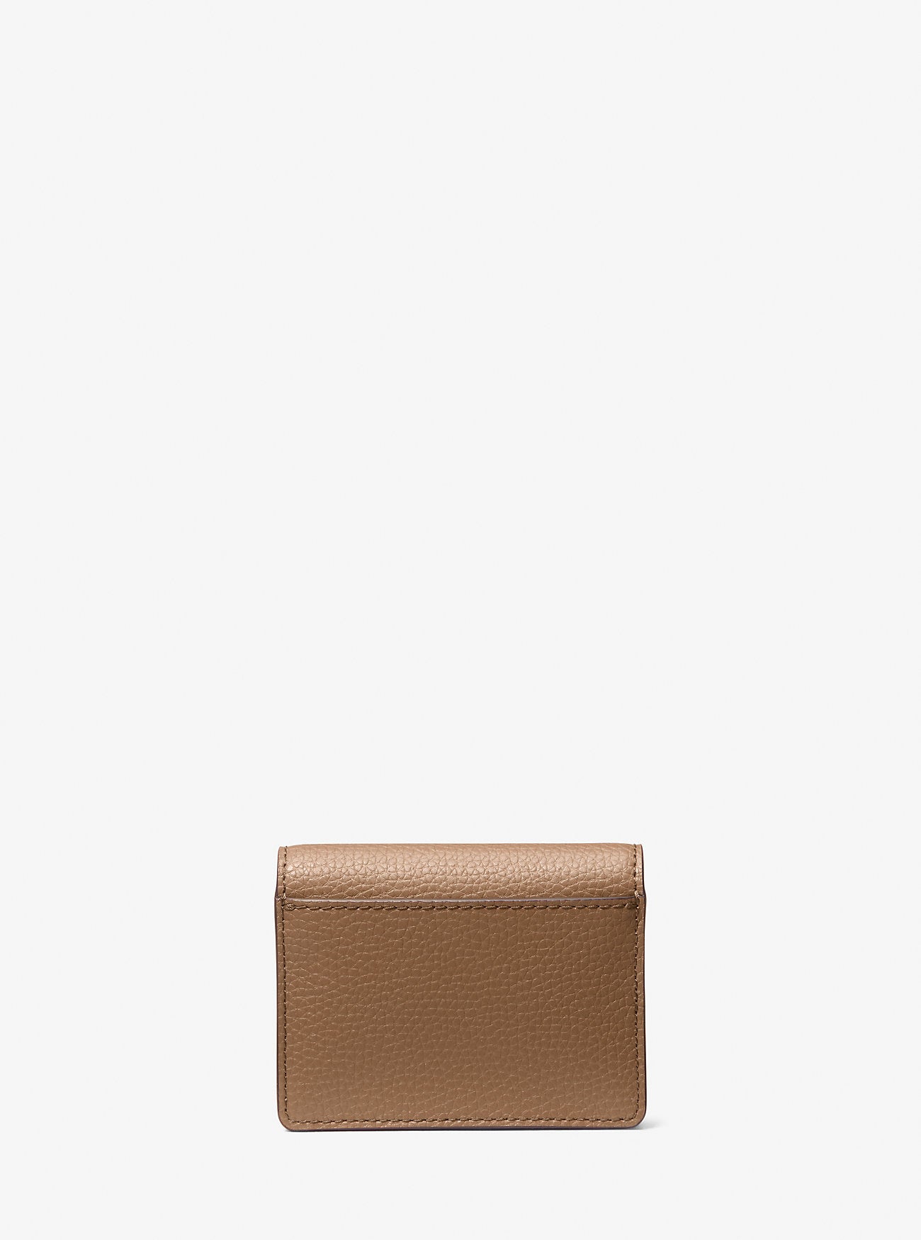 Carson Small Pebbled Leather Wallet Driftwood Driftwood