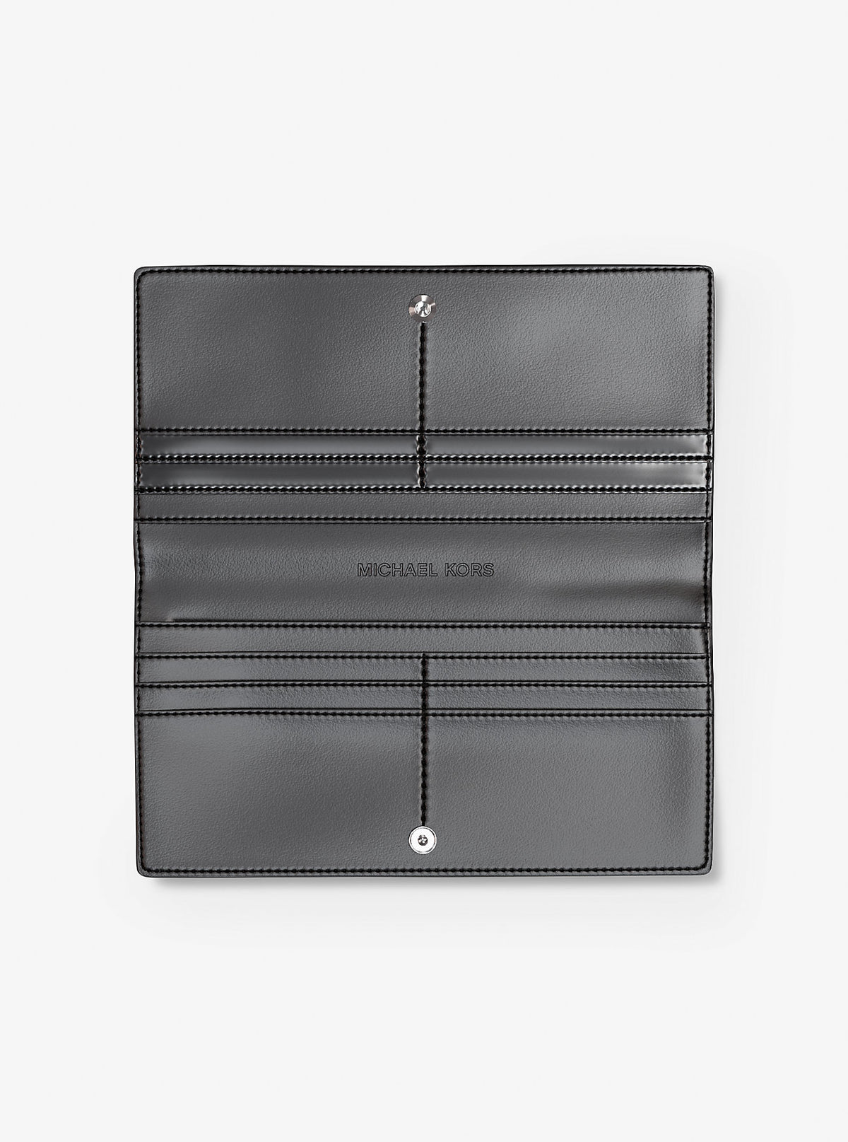 Carson Large Signature Logo Wallet Black Black