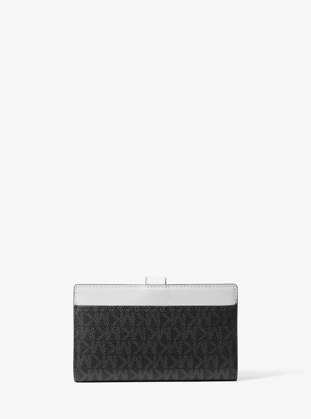 Greenwich Medium Signature Logo Wallet Black Combo Black Combo