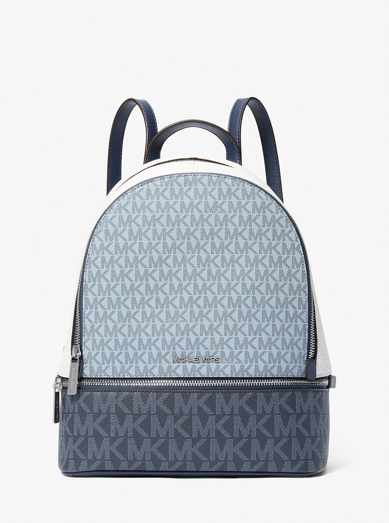 Rhea Medium Color-Block Signature Logo Backpack Admirl Multi Admirl Multi