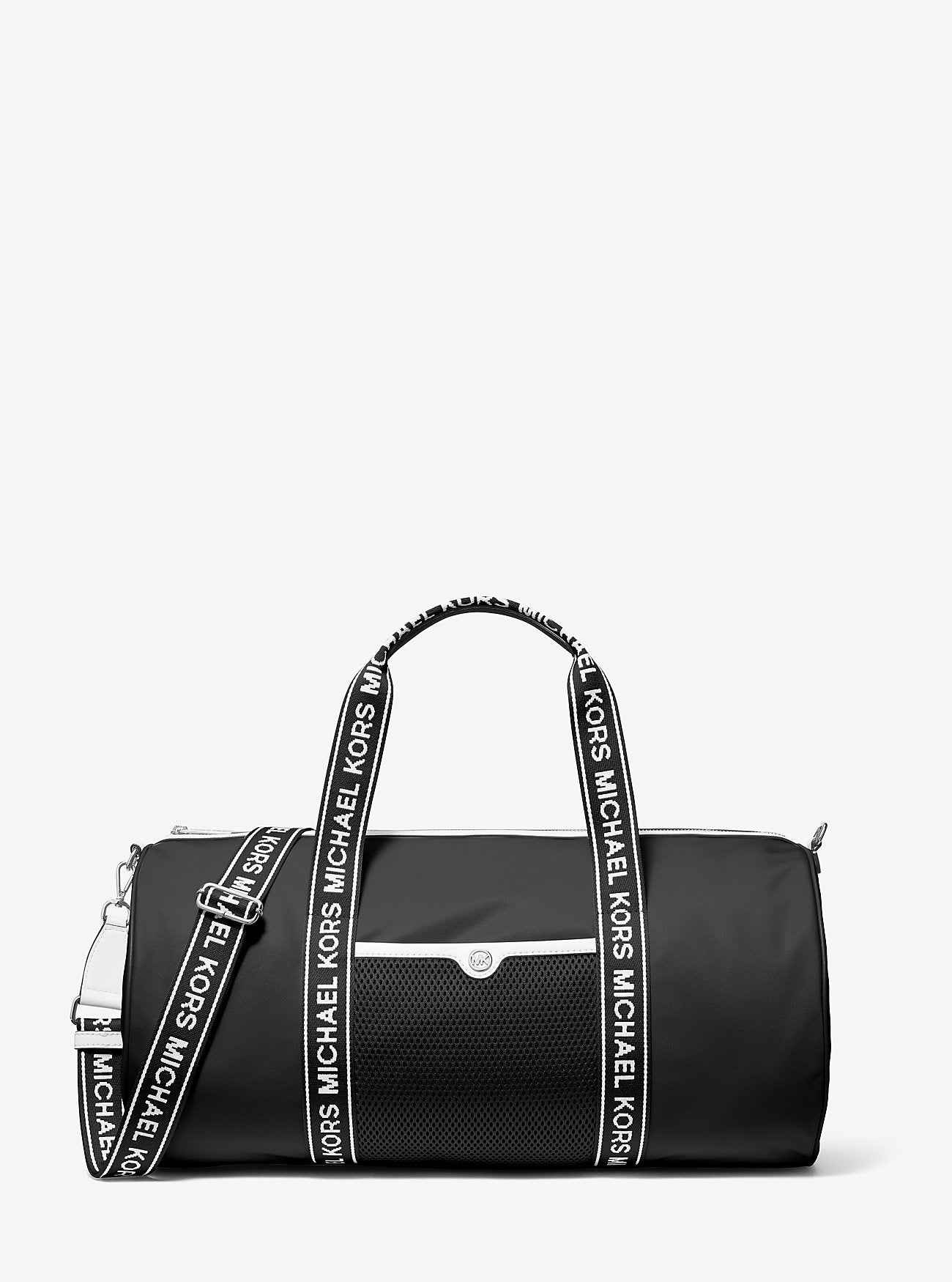 Jet Set Large Nylon Duffel Bag Black Black