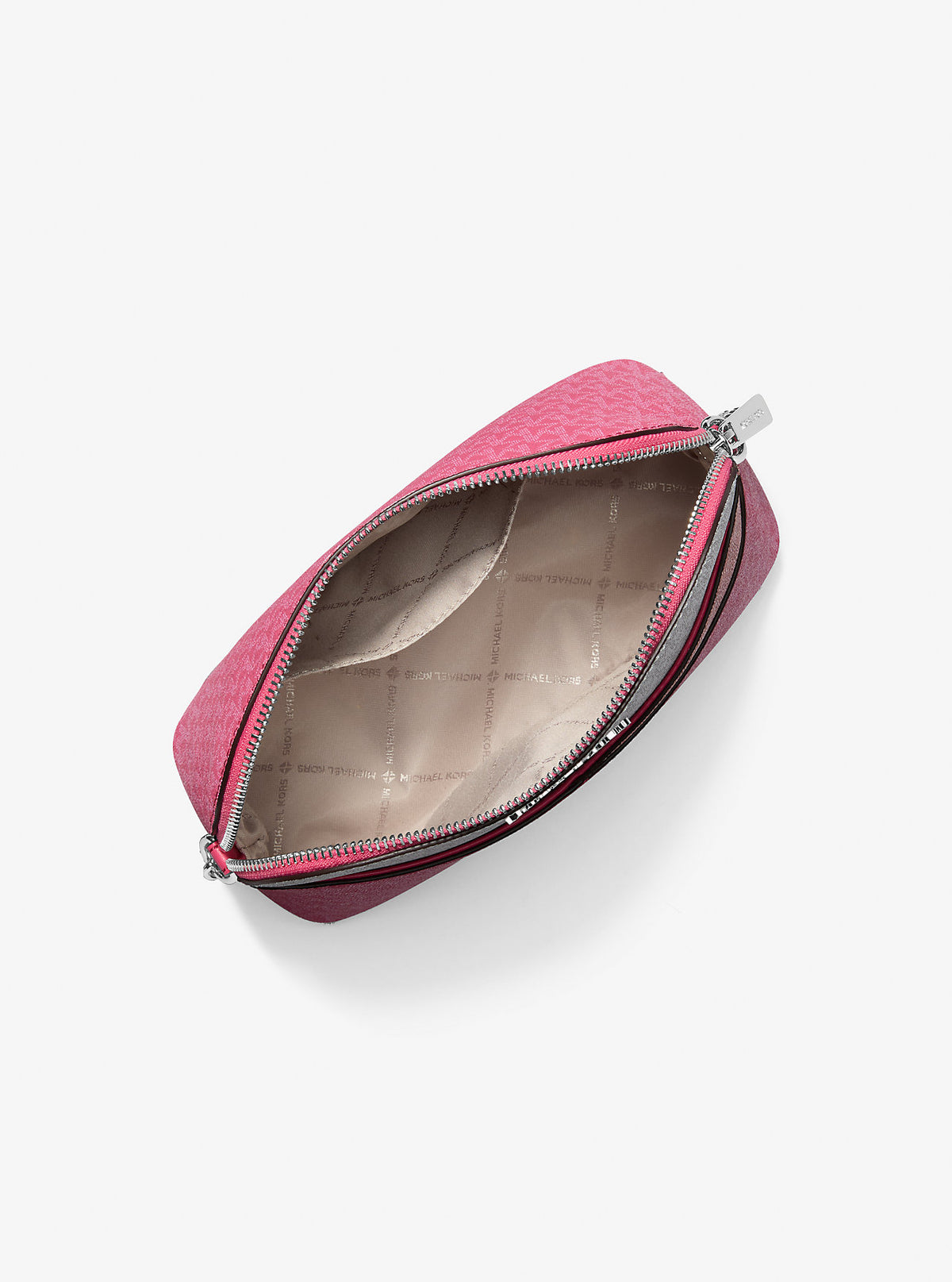 Jet Set Travel Color-Block Signature Logo Crossbody Bag Hibiscus Hibiscus
